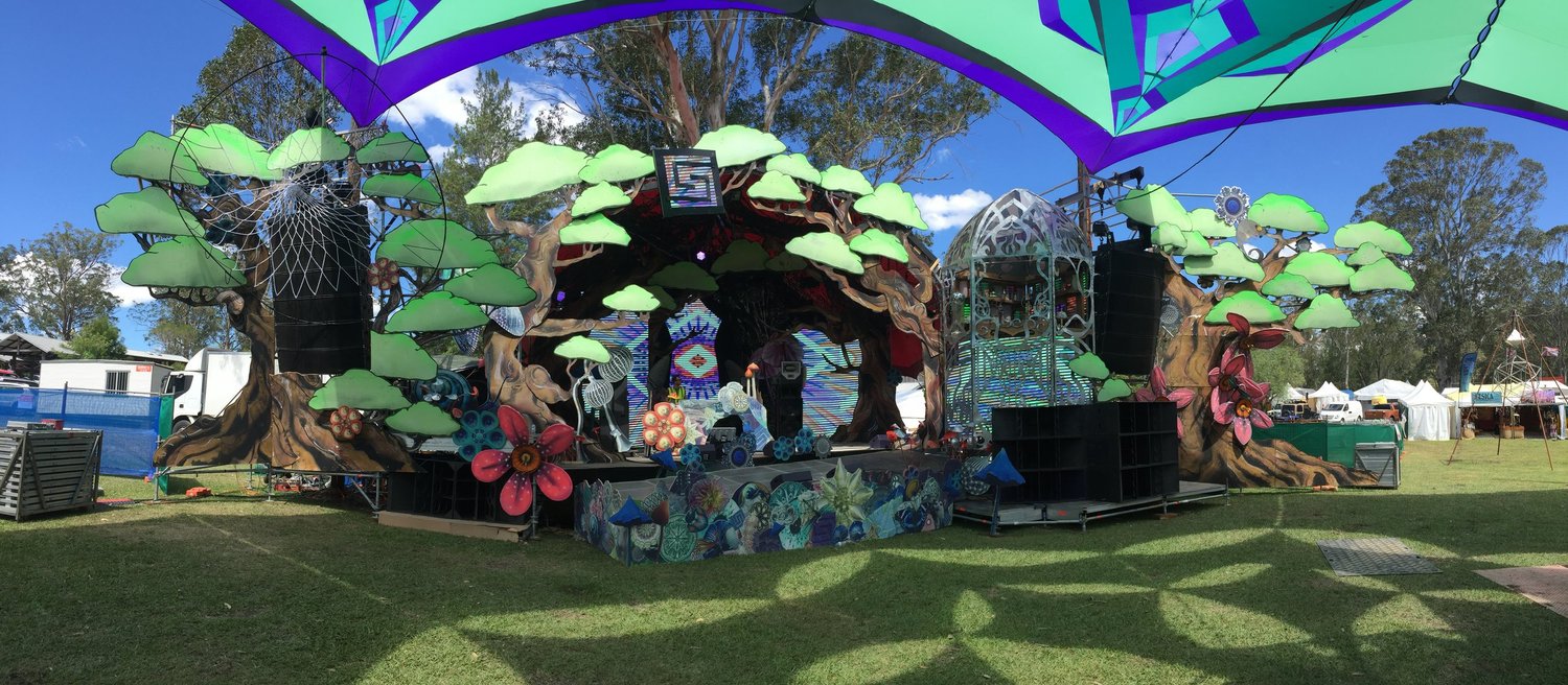 Psychedelic Forest